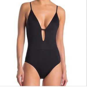 Becca by Rebecca Virtue Black One Piece Swimsuit